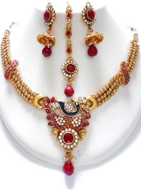 Polki Necklace Set